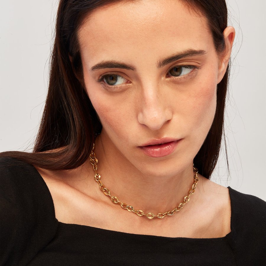 Halskde til kvinder Breil TJ3715 Gylden #4