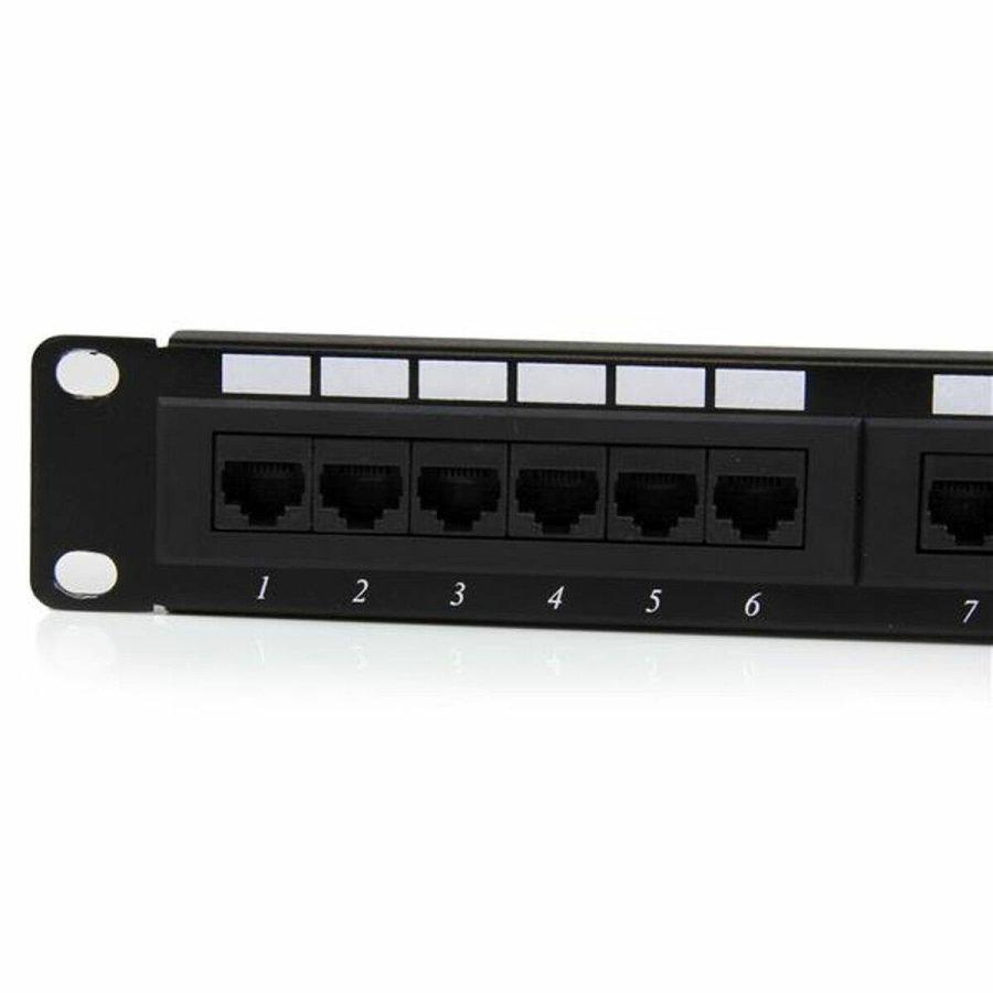24-port UTP kategori 6 Patch Panel Startech C6PANEL24 #1
