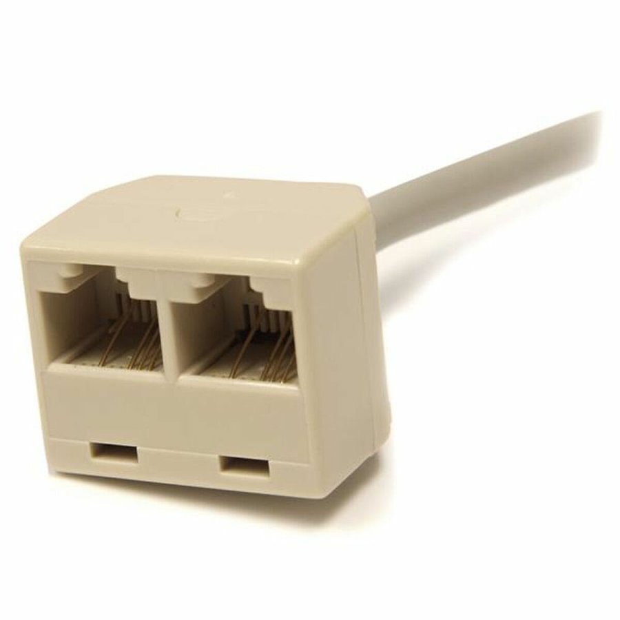 UTP kategori 6 stift netvrkskabel Startech RJ45SPLITTER 0,33 m #2