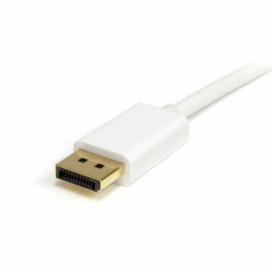 MiniDisplayPort til Displayport kabel Startech MDP2DPMM2MW          (2 m) Hvid 4K Ultra HD #3