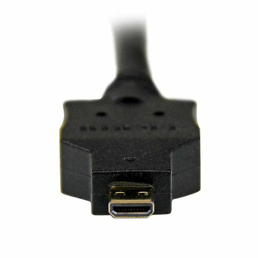 HDMI til DVI-kabel Startech HDDDVIMM2M 2 m Sort #3