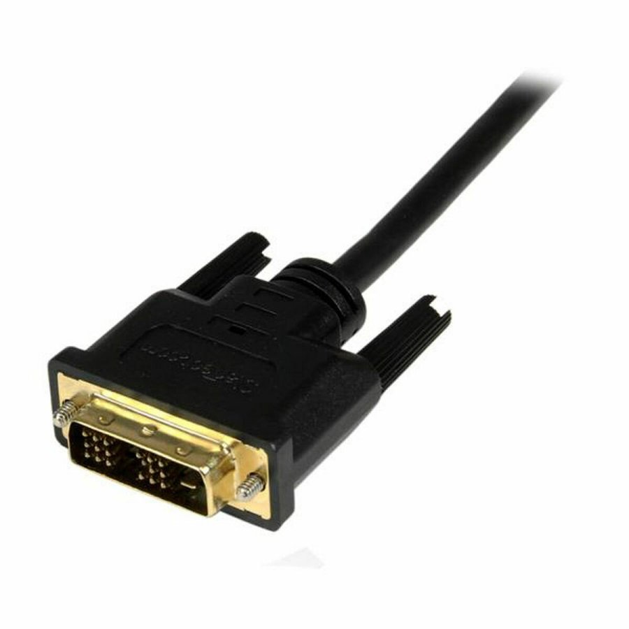 HDMI til DVI-kabel Startech HDDDVIMM2M 2 m Sort #2