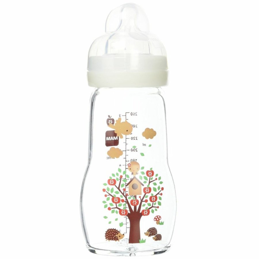 Babys flaske MAM Krystal Beige (260 ml) #1
