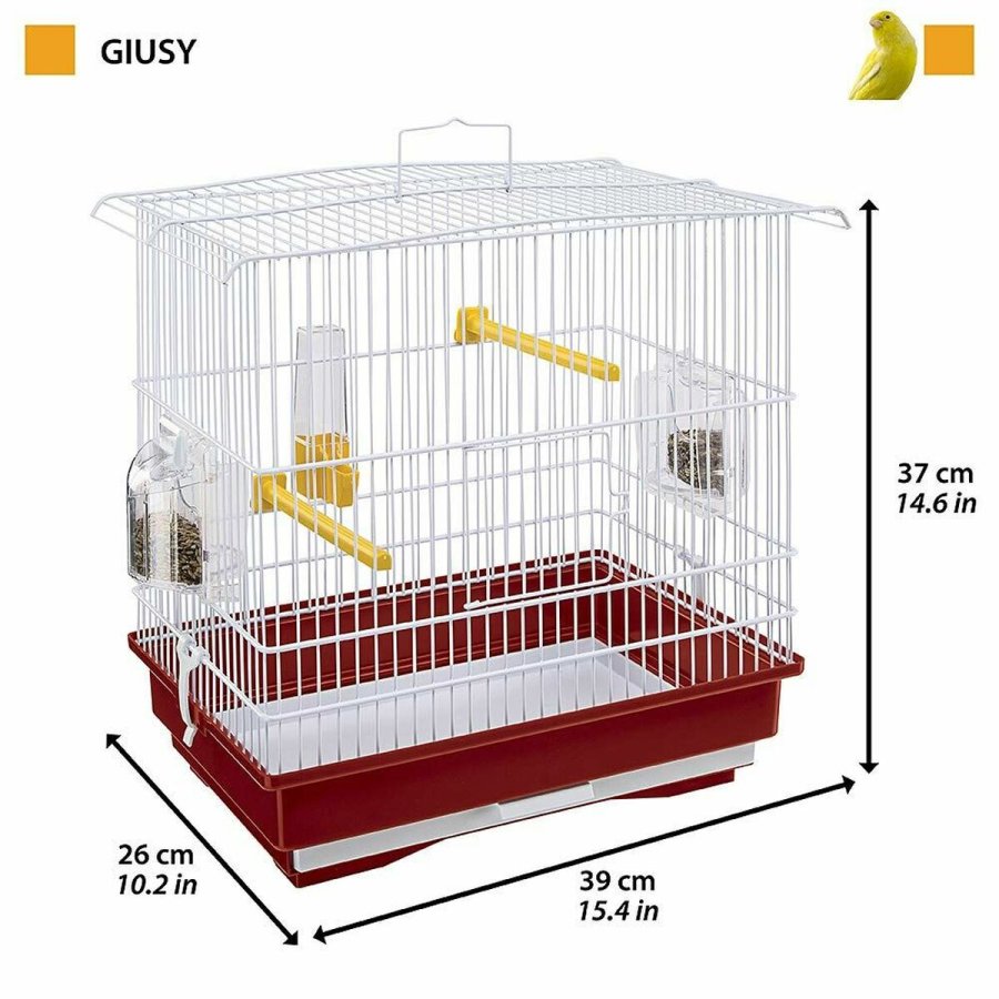 Bird Cage Ferplast Giusy Rd Hvid #2