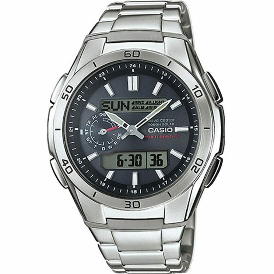 Unisex ur Casio WVA-M650D-1AER Sort Gr Slvfarvet #1