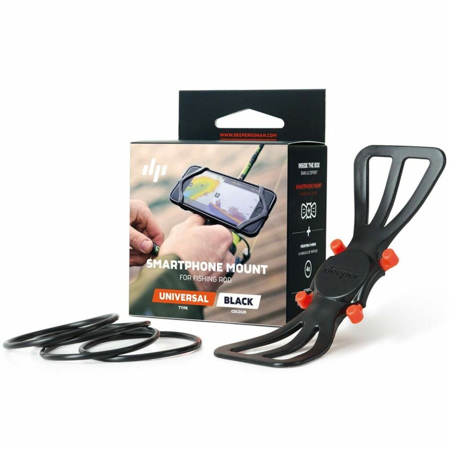 Holder Deeper ITGAM0003 Sort Opaque Silikone Plastik Mobiltelefon #1