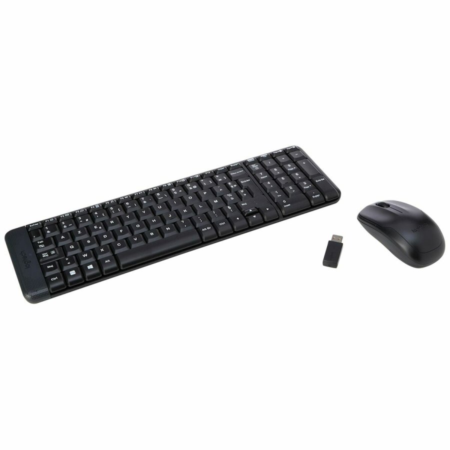 Tastatur Logitech 920-008318 Sort Spansk qwerty #4