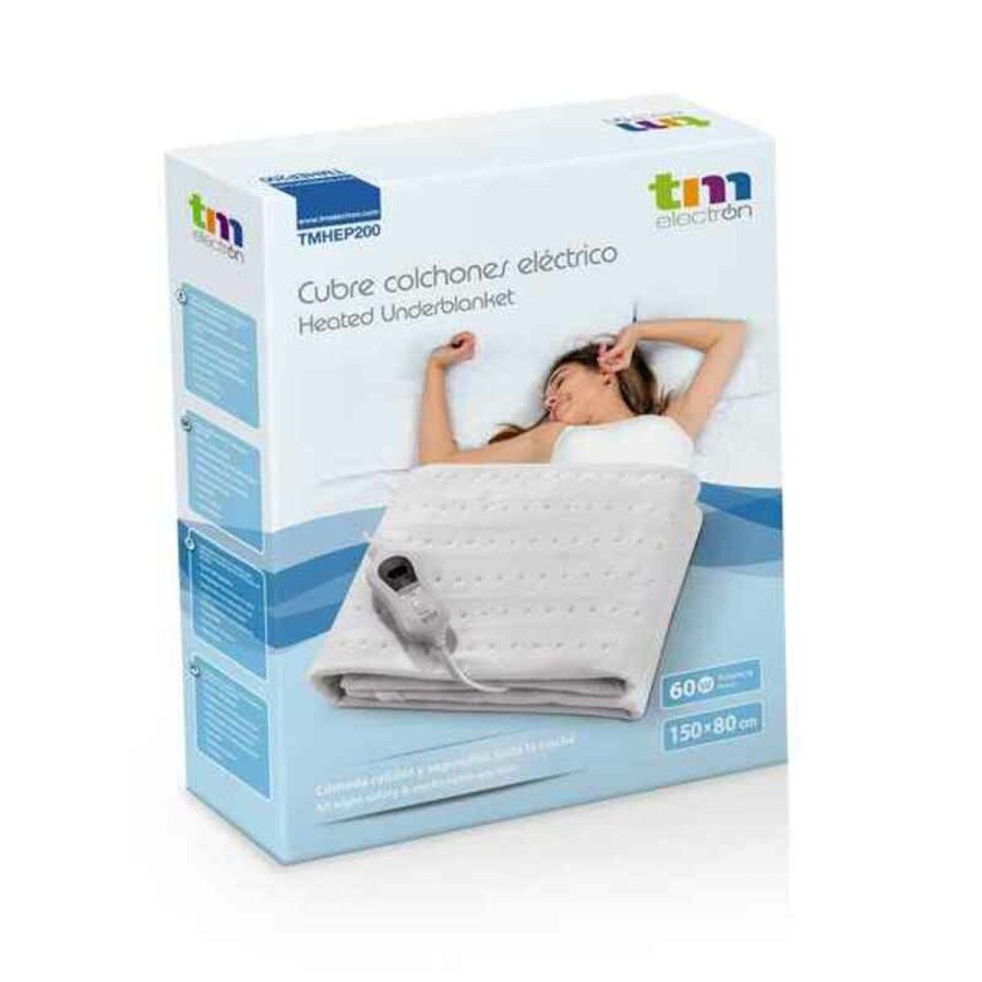 Elektrisk tppe TM Electron Elektrisk Elektrisk madras cover 60 W (150 x 80 cm) #5