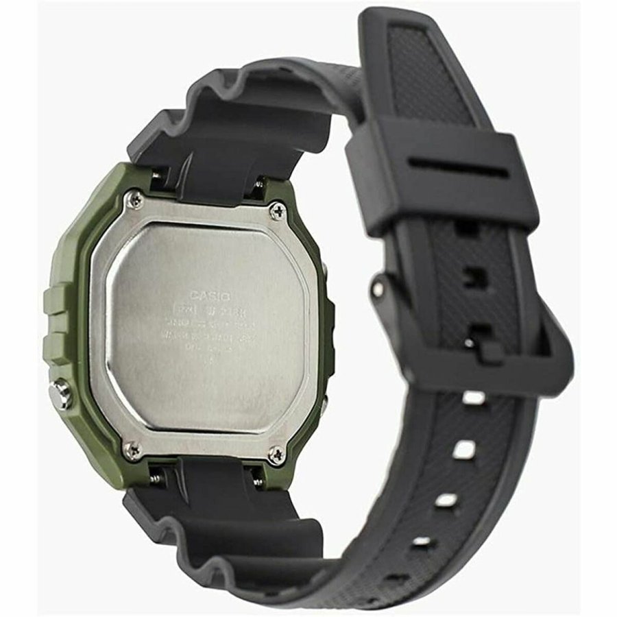 Herreur Casio W-218H-3AVEF Sort Grn #2
