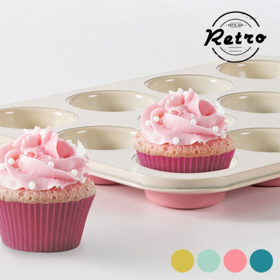 Vintage Cupcake Form Retro #1
