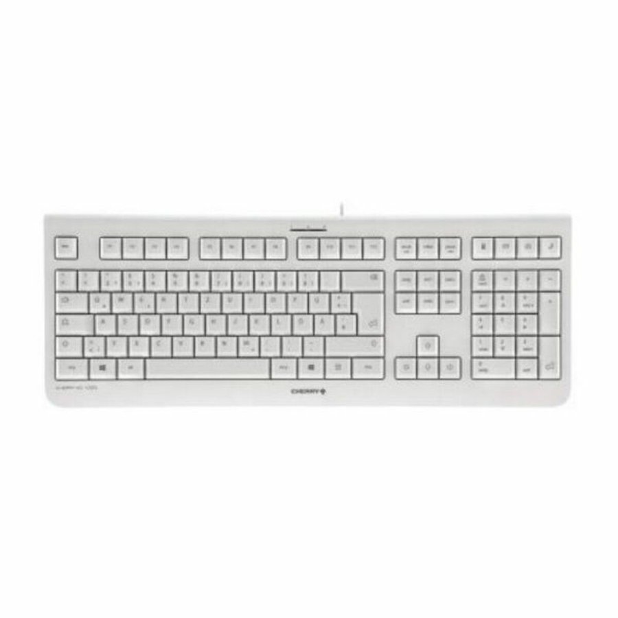 Tastatur Cherry JK-0800ES-0- Hvid Gr Spansk qwerty #1