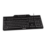 Tastatur med reader Cherry JK-A0100ES-2 Sort Spansk qwerty QWERTY #2