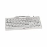Tastatur med reader Cherry JK-A0100ES-0 Hvid Gr Spansk qwerty QWERTY #2