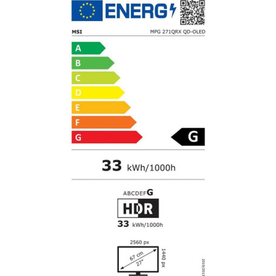 Gaming skrm MSI MPG 271QRX Wide Quad HD 27
