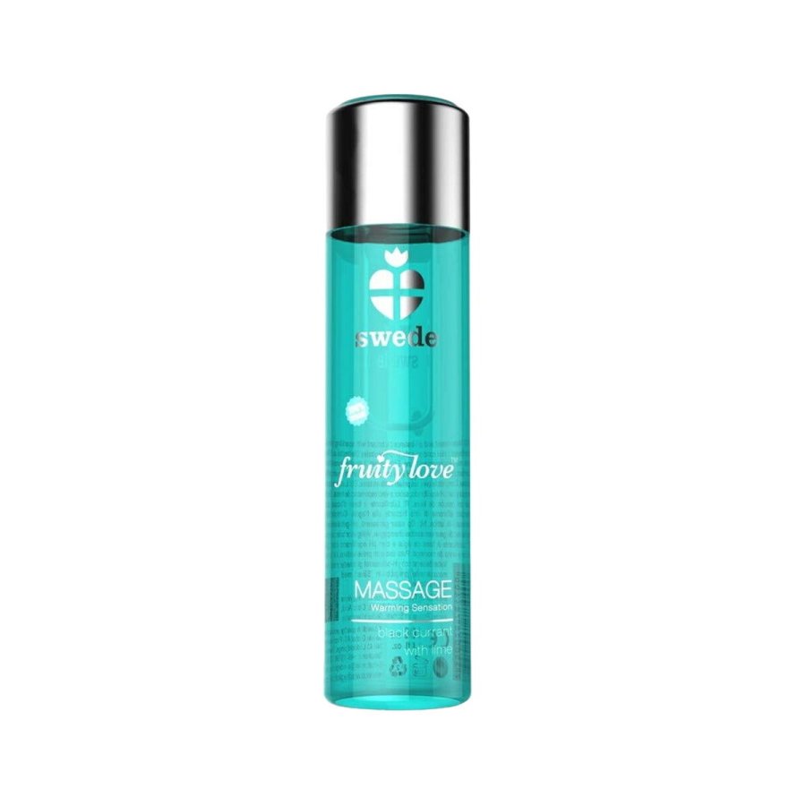 Erotisk massageolie Swede 120 ml Varme Effekt Lime Solbr #1