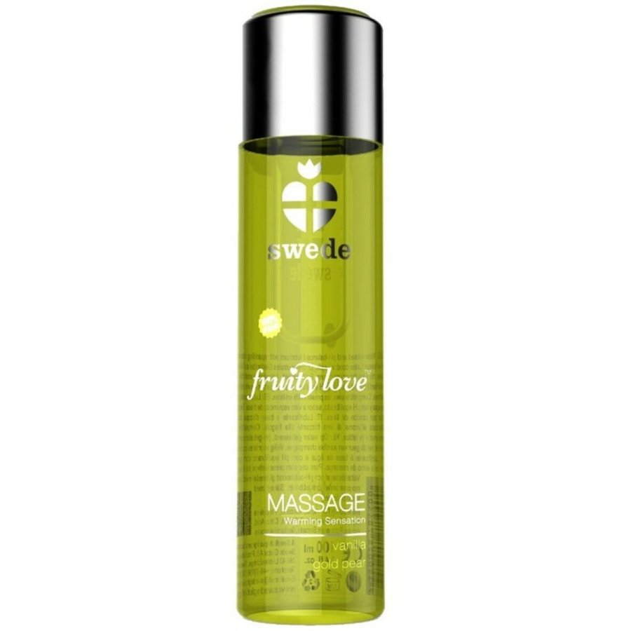 Erotisk massageolie Swede 60 ml Varme Effekt Pre Vanilje #1