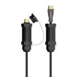 HDMI-kabel Aisens V2.1 AOC Sort 50 m #1