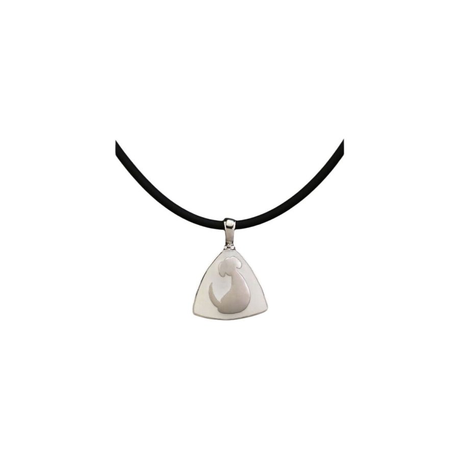 Vedhng til kvinder Pet Zen 15 X 16 MM Slvfarvet #2