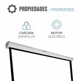 Panoramisk elektrisk skrm iggual PSIPS184 80