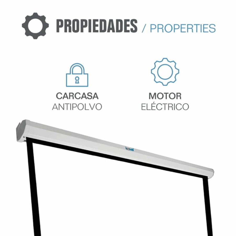 Panoramisk elektrisk skrm iggual PSIPS184 80