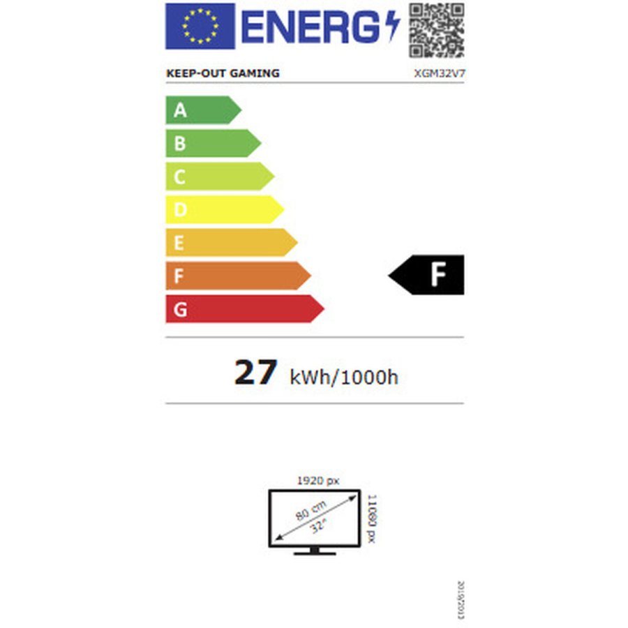 Sk�rm KEEP OUT XGM32V7 Full HD 32