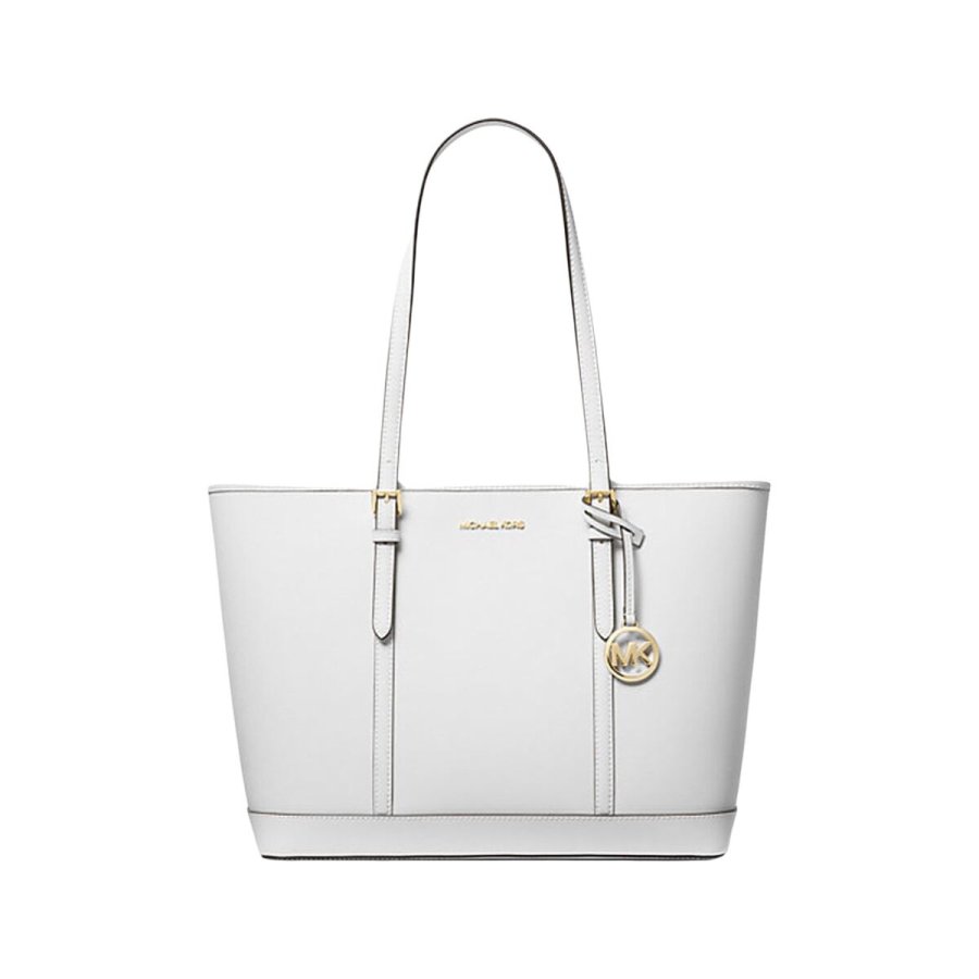 Hndtasker til damer Michael Kors 35F0GTVT9L-OPTIC-WHITE Hvid 45 x 29 x 16 cm #1