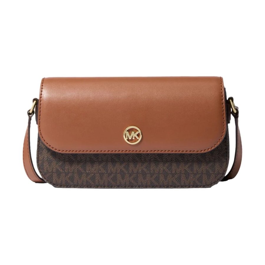 Skuldertaske Michael Kors 35F4GTVC1B-BROWN Brun 21 x 14 x 4,5 cm #1