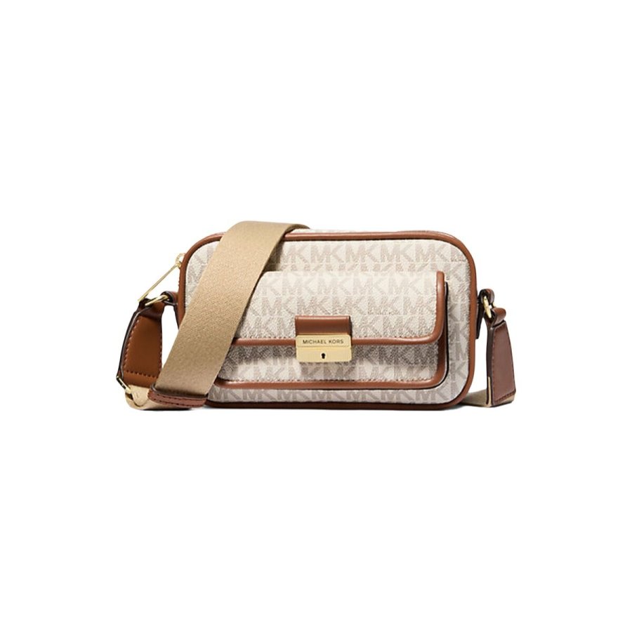 Skuldertaske Michael Kors MIRELLA Beige 20 x 12 x 5 cm #1