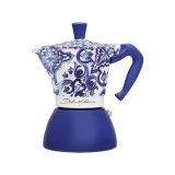 Italiensk Kaffekande Bialetti D&G BLU MEDI 6T Bl Aluminium 6 Kopper #1