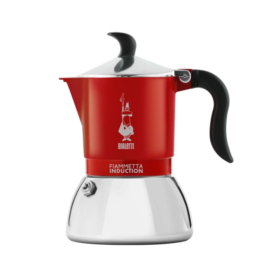 Italiensk Kaffekande Bialetti FIAMMETTA INDUCTI Rd Aluminium 4 Skodelice #1