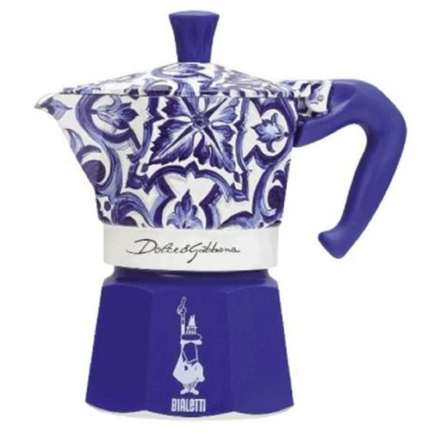 Italiensk Kaffekande Bialetti MOKA D&G BLU MEDIT. 6T Bl Aluminium 6 Kopper #1