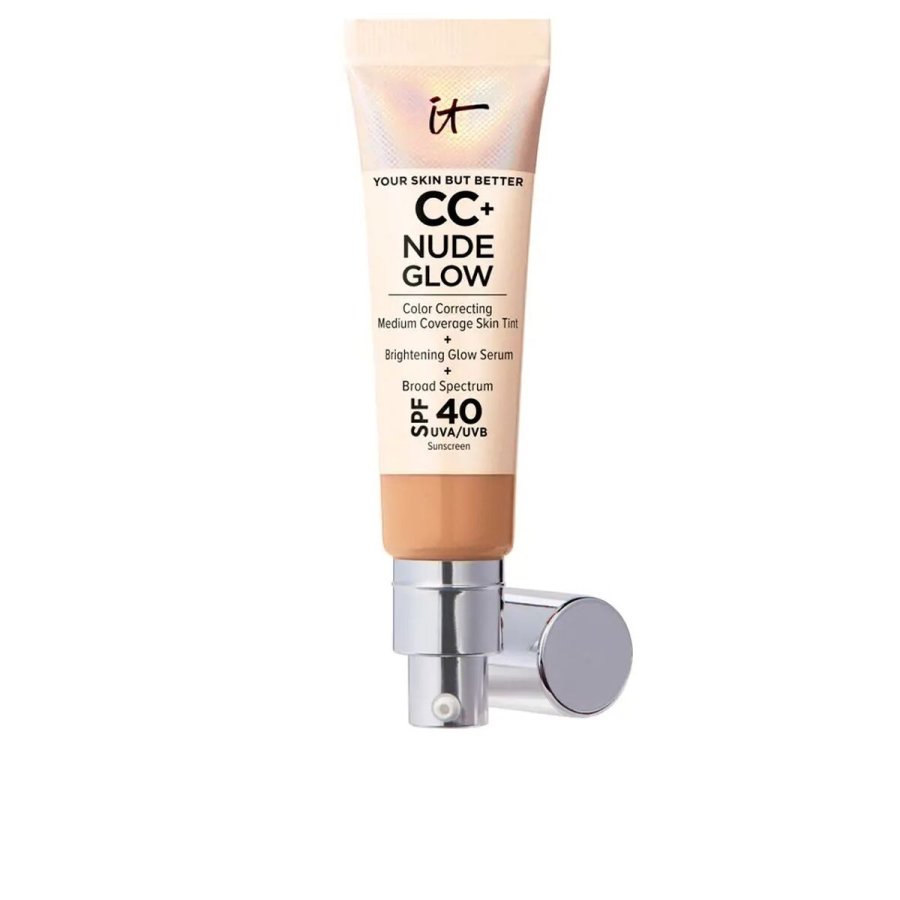 Cremet Make Up Foundation It Cosmetics CC+ Nude Glow neutral tan Spf 40 32 ml #1