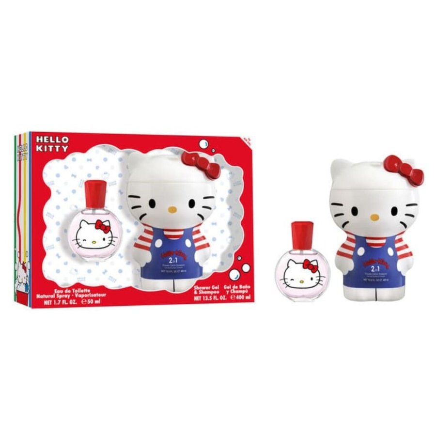 Rejsetoilettaske Hello Kitty Hello Kitty Set Colonia Gel Ducha Lote 2 Dele #1