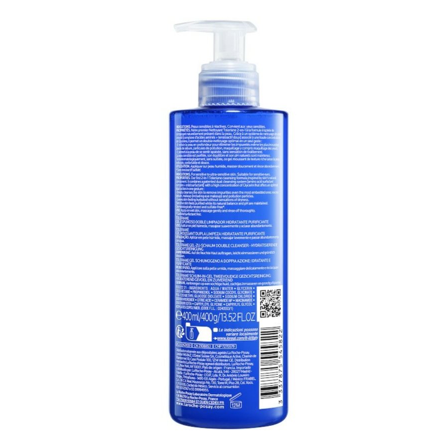 Ansigtsrens i gel-form La Roche Posay Toleriane 400 ml #3