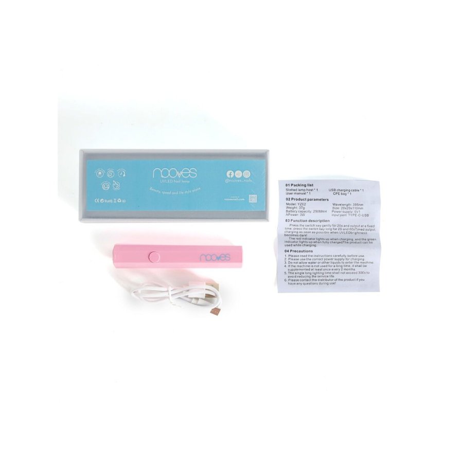 LED UV Lampe til Negle Nooves Brbar plade #2