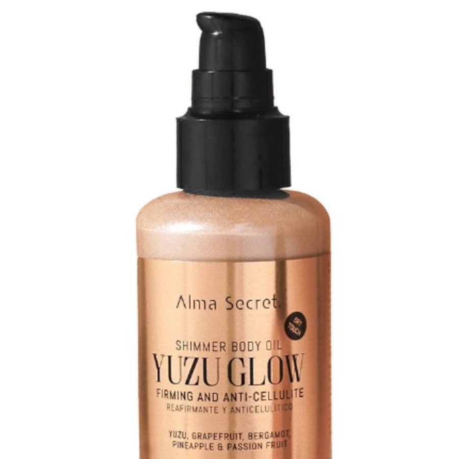 Cellulite kropsolie Alma Secret Yuzu Glow 100 ml Lysreflekterende #2