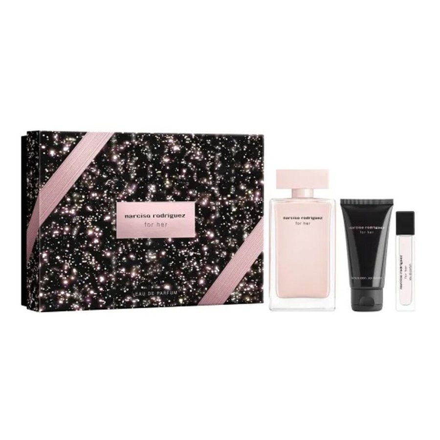 Parfume st til kvinder Narciso Rodriguez FOR HER EDP 3 Dele #1