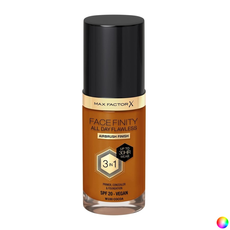 Flydende makeup foundation Max Factor Face Finity 3-i-1 30 ml #1