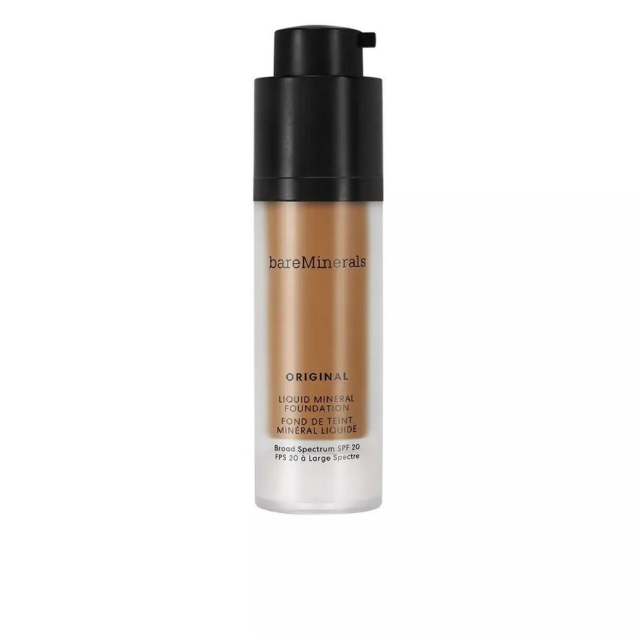 Flydende makeup foundation bareMinerals Original N 26 Warm dark 30 ml #1