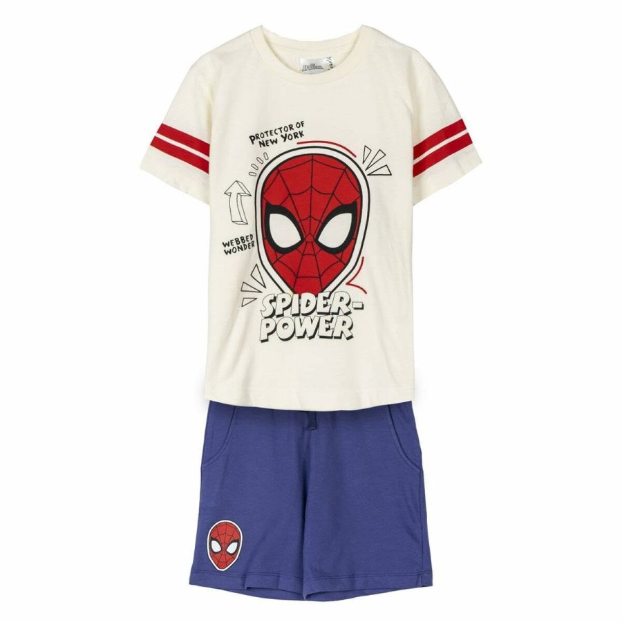 St med tj Spider-Man Bl Beige #1