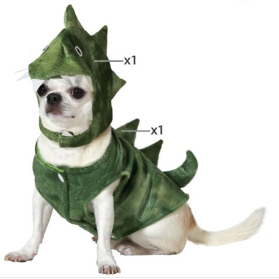 Hundedragt Strrelse L Dinosaur #1