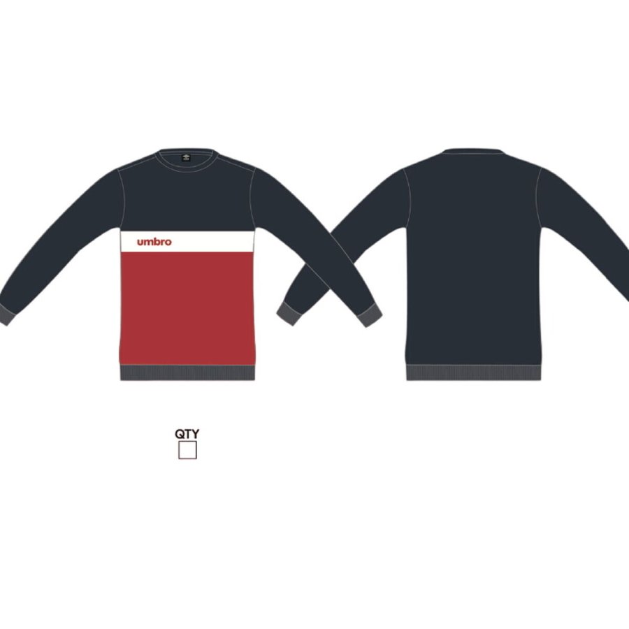 Sweaters uden H�tte til M�nd Umbro FW 66213U LKE Marinebl� #1