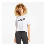 Kort�rmet T-shirt til Kvinder Puma Hvid L #2