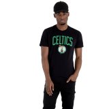 Kort�rmet T-shirt til M�nd New Era NOS NBA BOSCEL 60505459  Sort #1