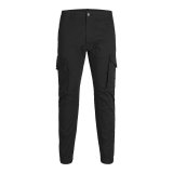 Bukser Jack & Jones JPSTPAUL JJFLAKE CARGO NOOS 12139912 Sort #1