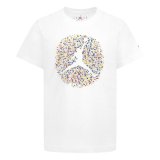 Brne Kortrmet T-shirt Nike JDB POOLSIDE JUMPMAN SS TEE 95D122 001 Hvid #1