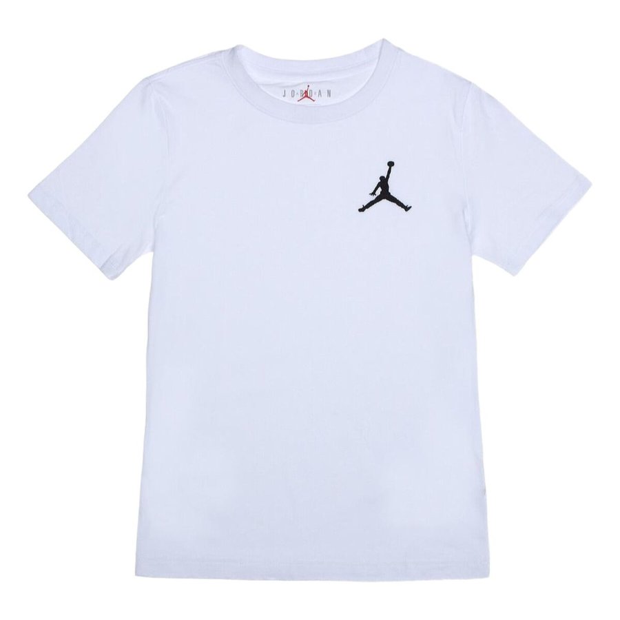 Brne Kortrmet T-shirt Nike JDB JUMPMAN AIR EMB 95A873 001 Sort #1
