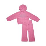 Sportstj til Brn Nike NKG SWOOSH SPIRIT TEDDY SET Pink #1