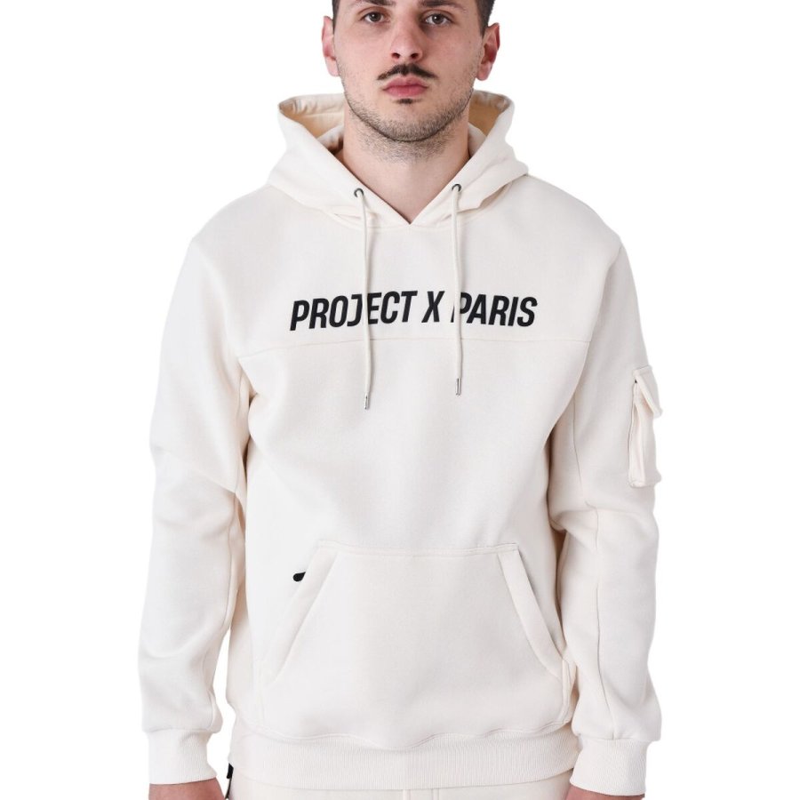H�ttetr�je til M�nd Project X Paris PROJECT SWEAD&HOODIE 2522058 CC Beige #1