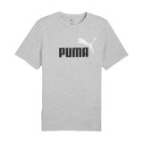 Kort�rmet T-shirt til M�nd Puma ESS 2 COLOR No. 1 Logo Tee C/O 684708 04 Gr� #1